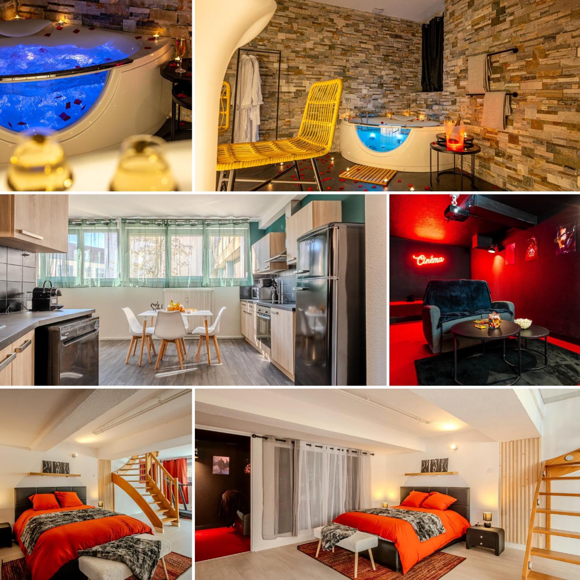 Cocon Relax - Jacuzzi - Cinema Montbeliard